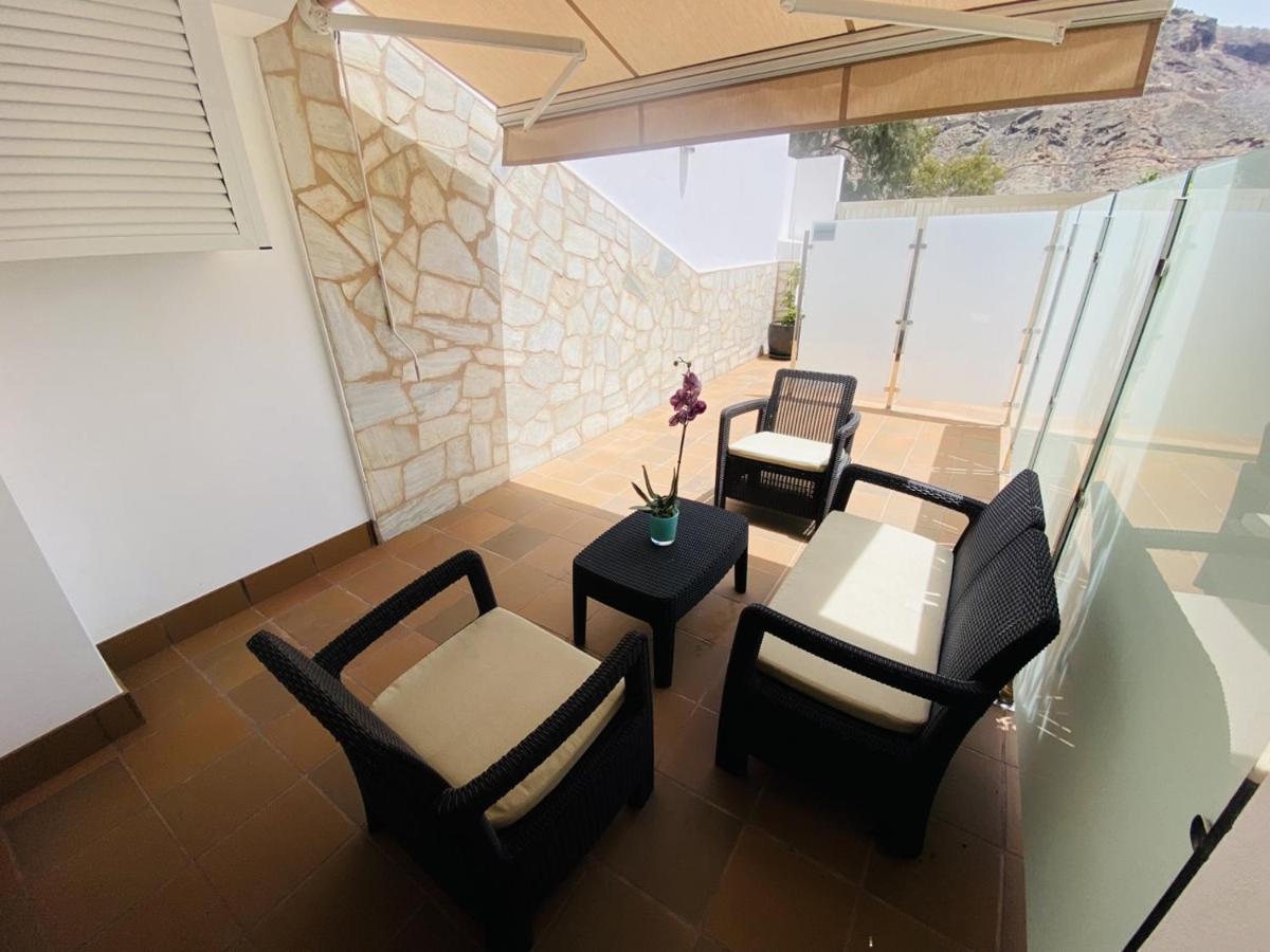 Vv Timon Apartment Puerto De Mogan Bagian luar foto